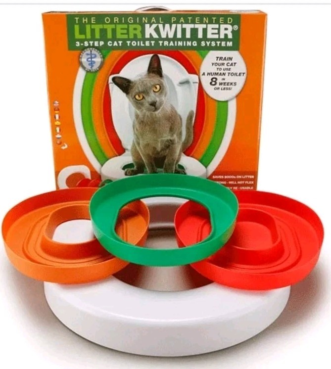 Litter Kwitter 3-Step Cat Toilet Training System