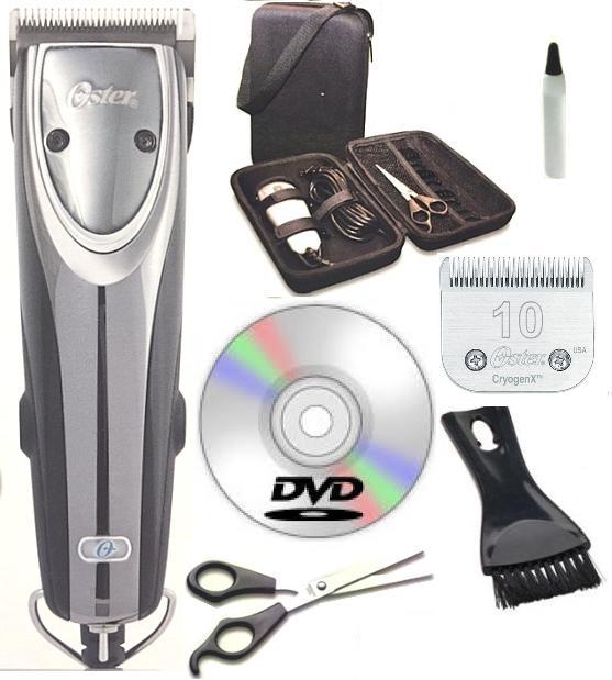 Oster A5 Outlaw 2-Speed Pet Clipper Case DVD #10 Blade