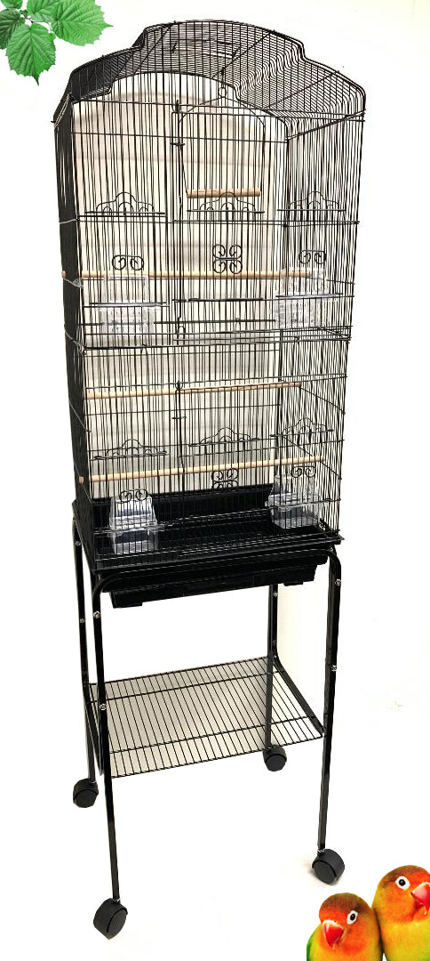 Large 64" Aviary Cockatiel Parakeet Finch Canary Bird Cage W...