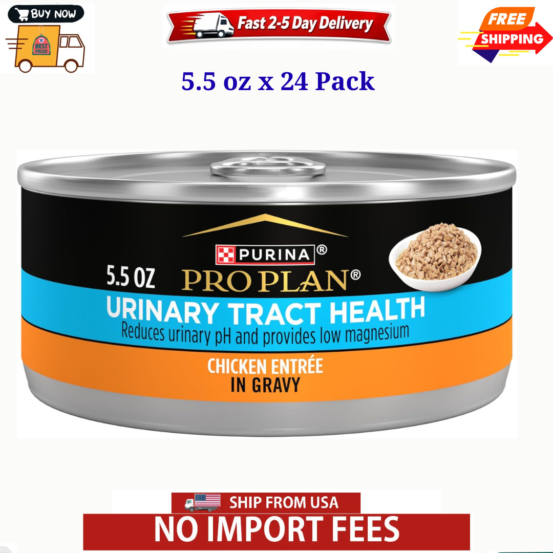 Purina Pro Plan Urinary Tract Health Chicken Entree Cat Food...