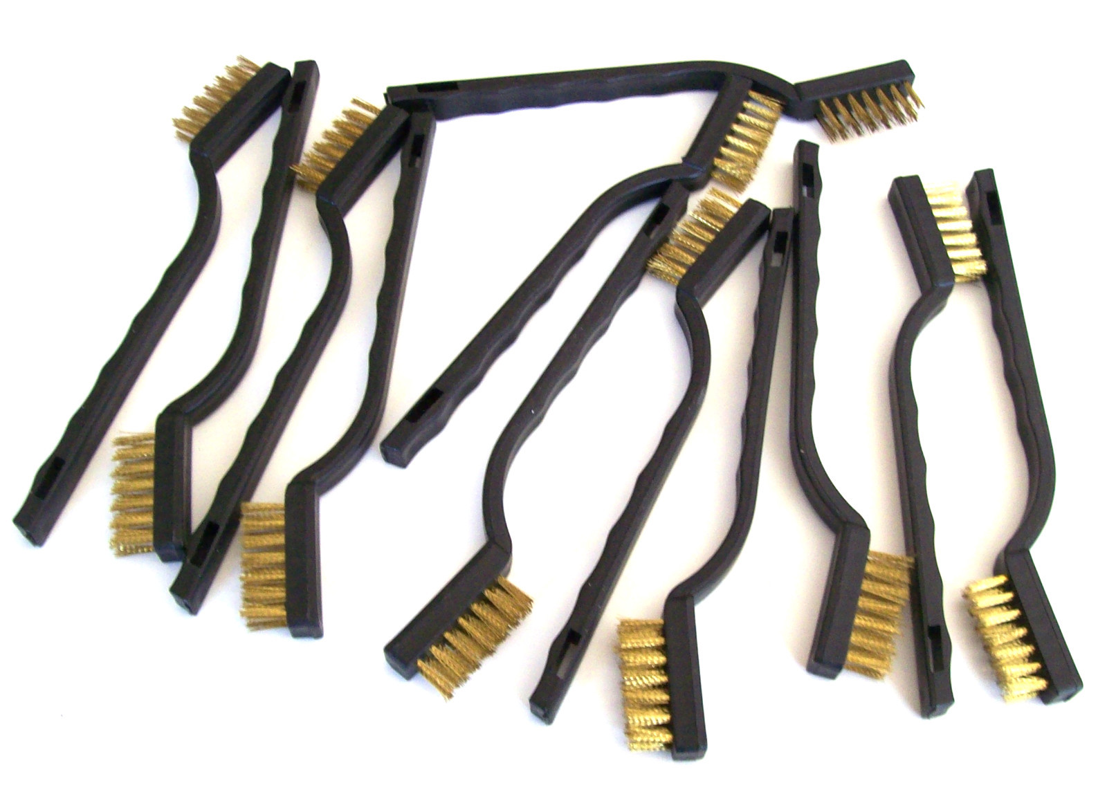 Braided Goliath Industrial Brass Wire Tooth Brushes, ABS Pla...