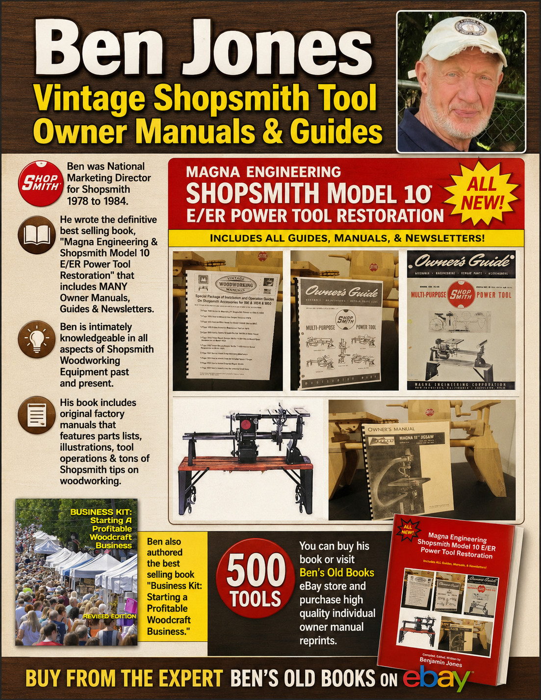 Pet Buy Mall — Book of Manuals for Shopsmith Model 10 ER