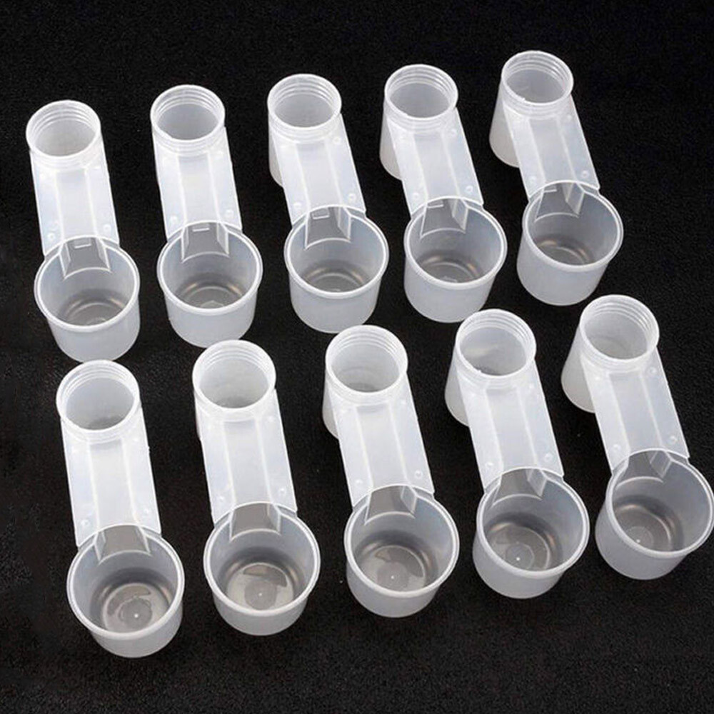 Pet Bird Feeder Drinker Cup Water Bottle for Chicken Poultry...