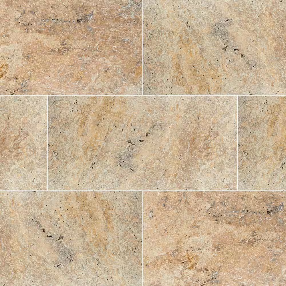 Tuscany Travertine Paver Tile - 2" x 16" x 24"