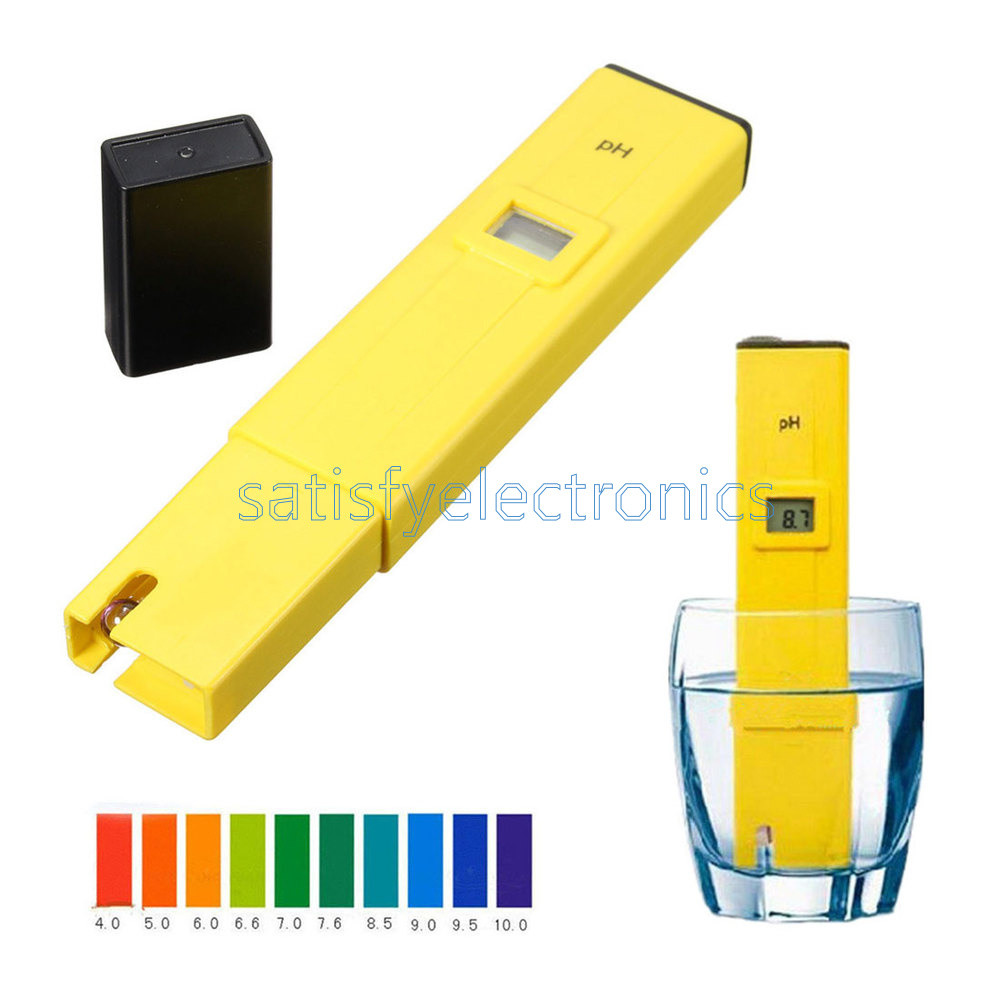 Digital Pocket Water Tester LCD Monitor for Pool & Aquarium