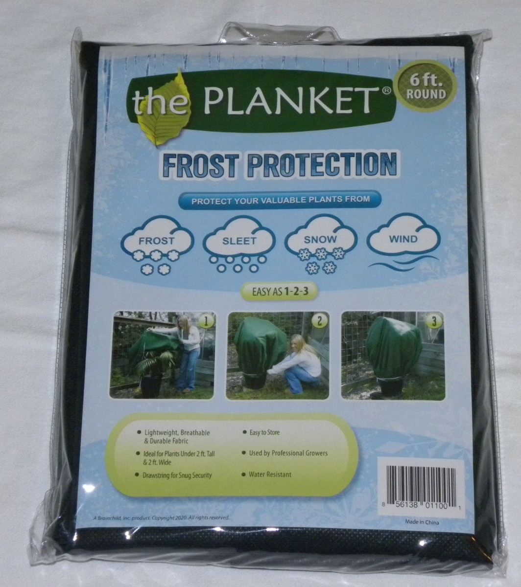 PLANKET Frost Protection Plant Cover - Round Size: 6 Feet