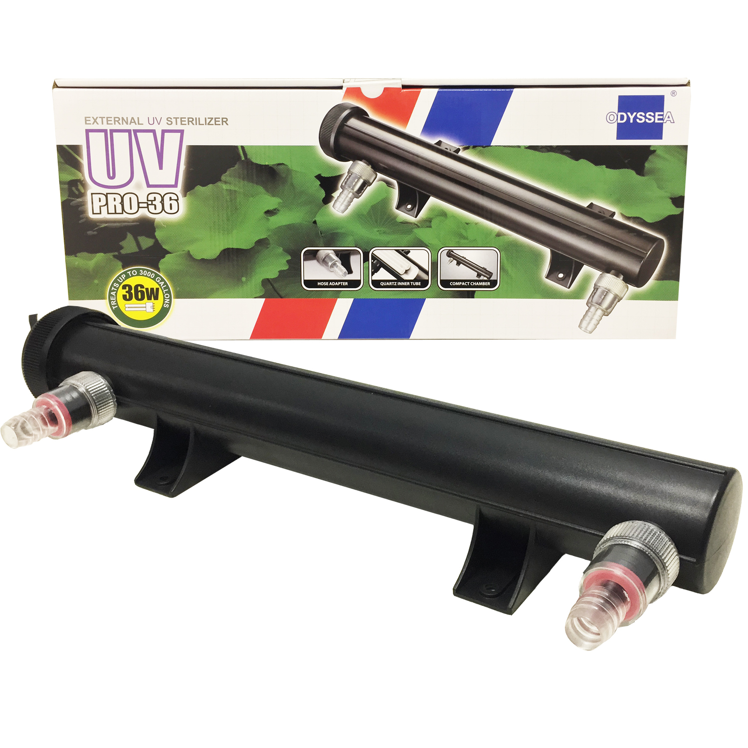 UV Pro 36W Aquarium Algae Filter - Green Clarifier