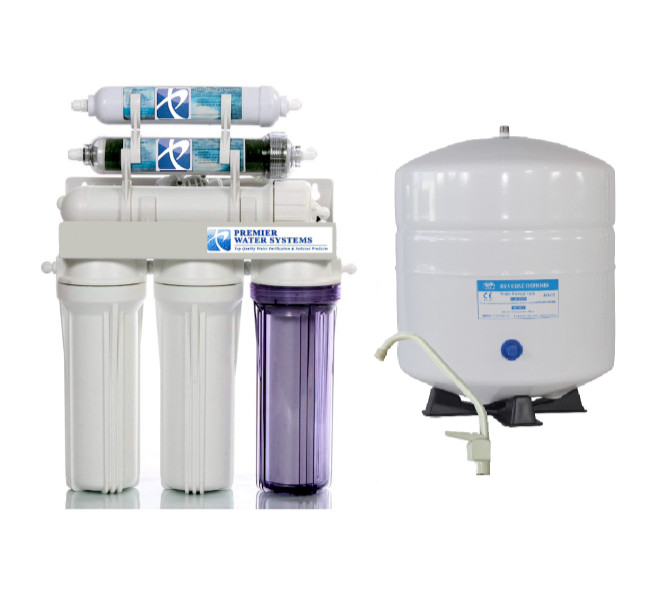 Reverse Osmosis Water Filter System DI/RO 75 GPD for Drinkin...