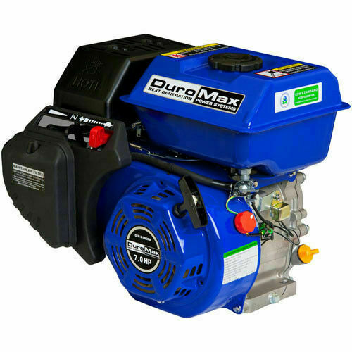 DuroMax XP7HP Gas Engine, 208cc, Horizontal Shaft