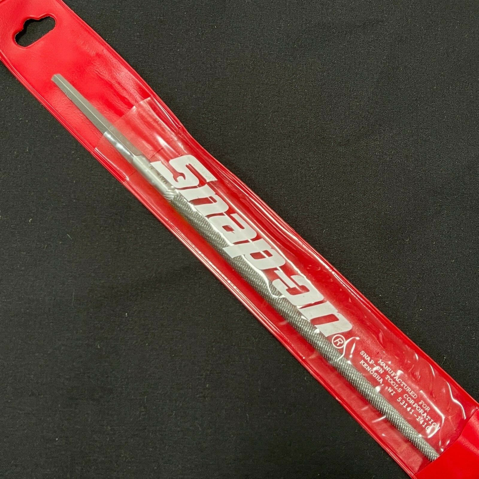 Snap-On 6R Bastard Cut Round File 6" 7/32" Diameter Double C...