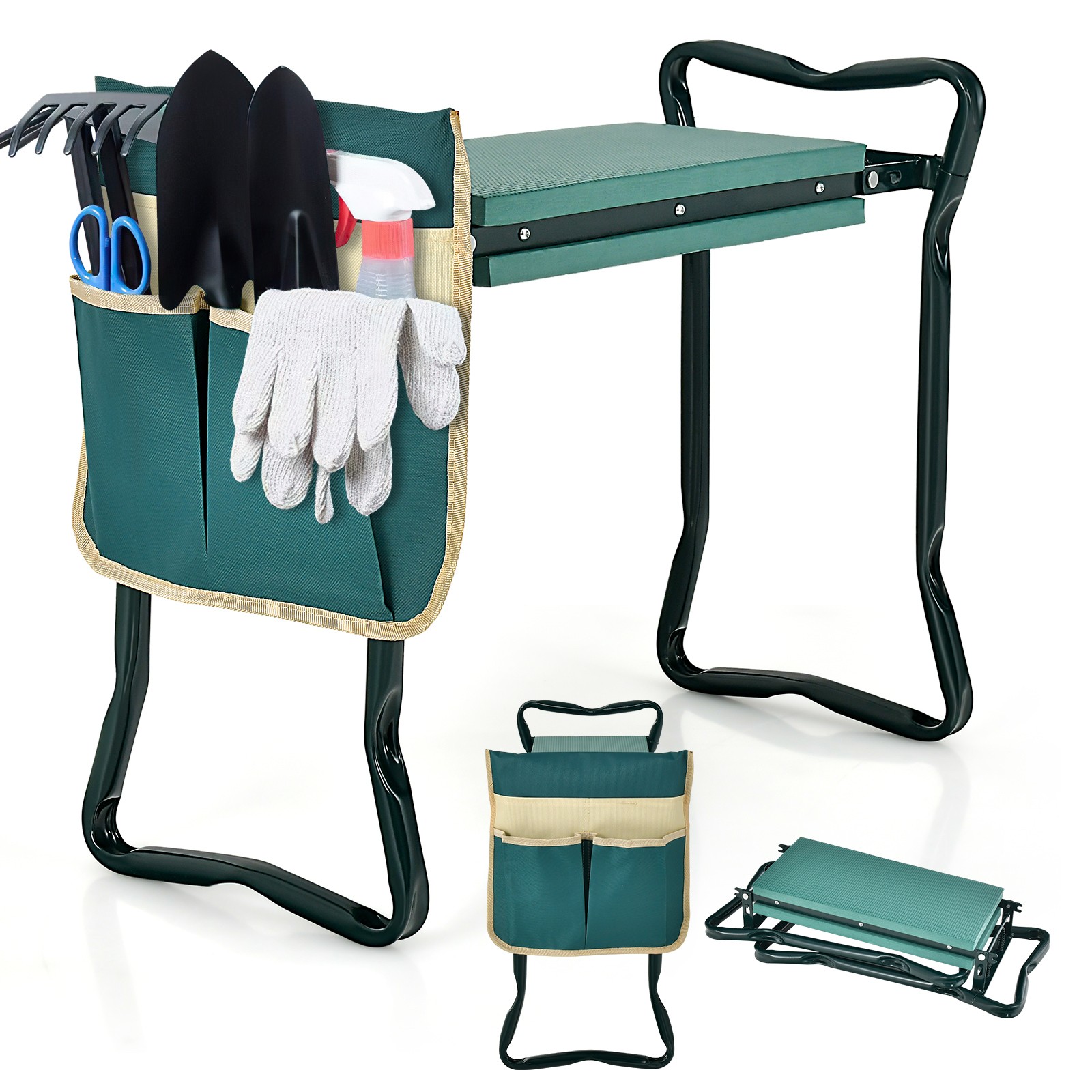 Sturdy Garden Kneeler Pad Seat Support
