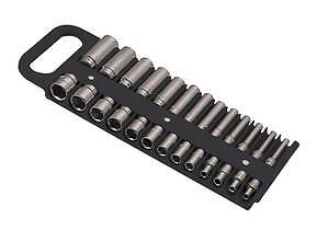 Lisle 1/4" Socket Holder Green