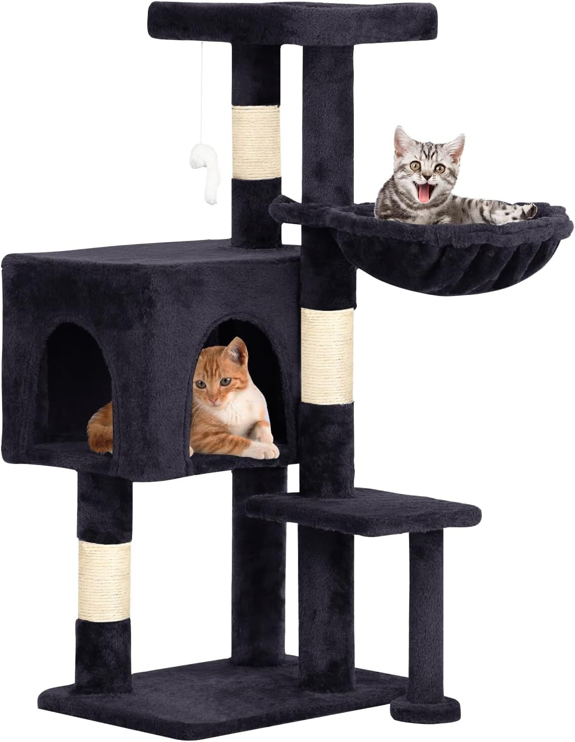 Cat Tree 36 Inch Tall Cat Tower for Indoor Cats With Scratch...