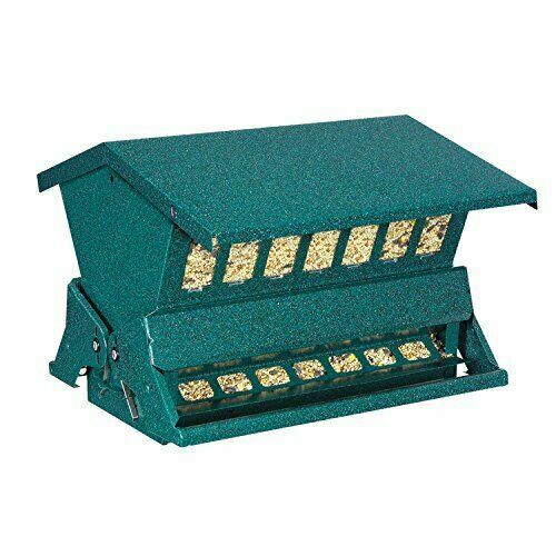 Absolute II Squirrel-Proof Bird Feeder Green — Heritage Farm...