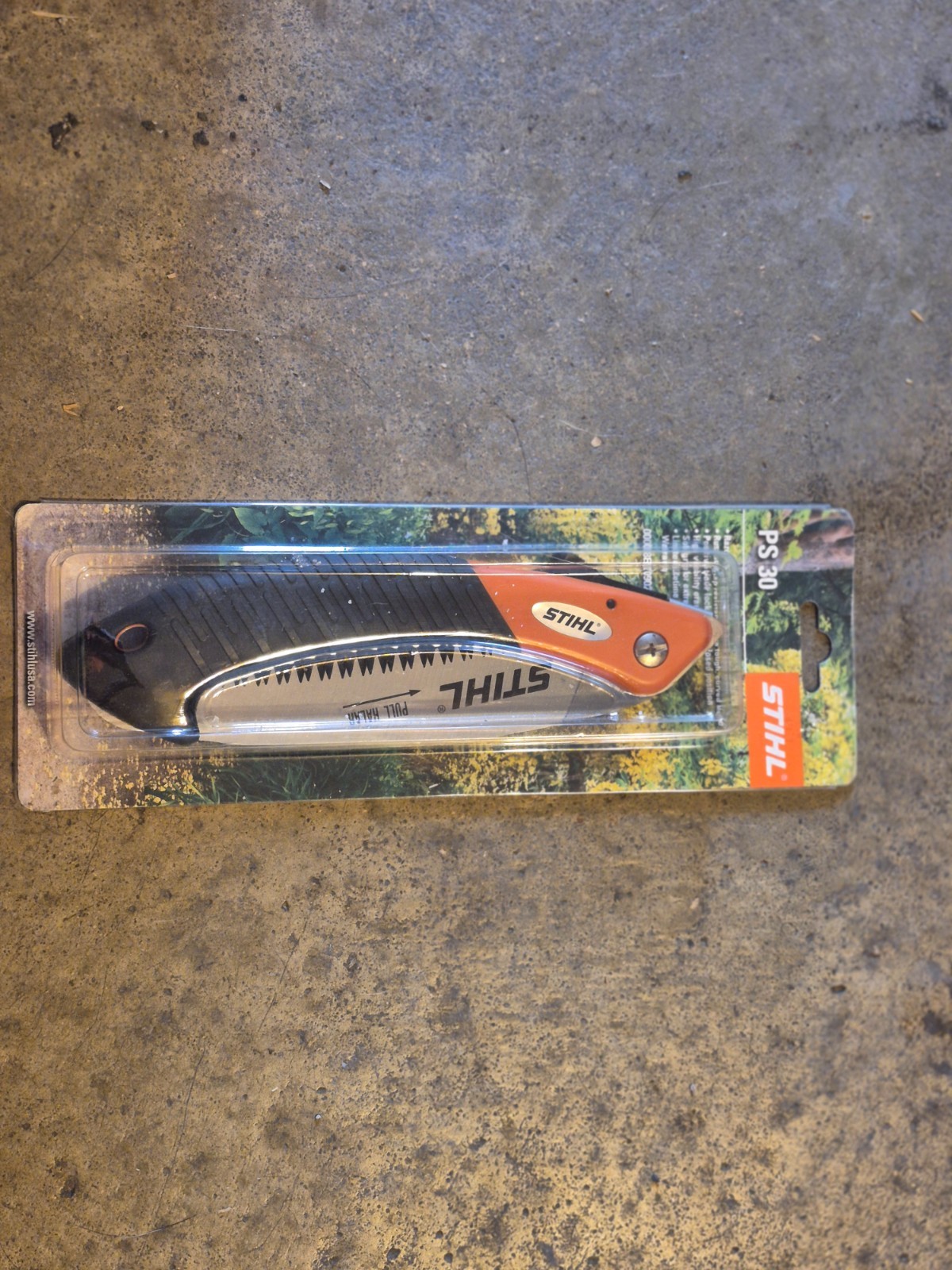 Stihl PS30 Curved Steel Blade Pruning Saw - Foldable Saw