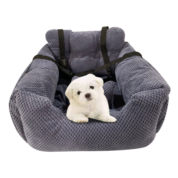 Four Seasons Pet Dog Cat Bed Car Seat Carrier Booster Auto T...