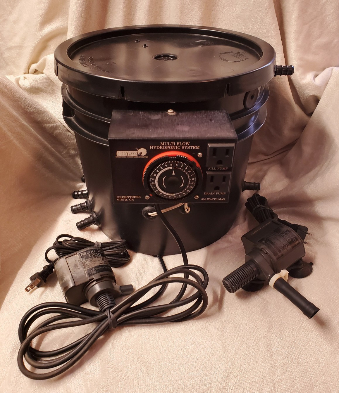 Greentree Hydroponics Ebb & Flow Controller System - Dual Pu...