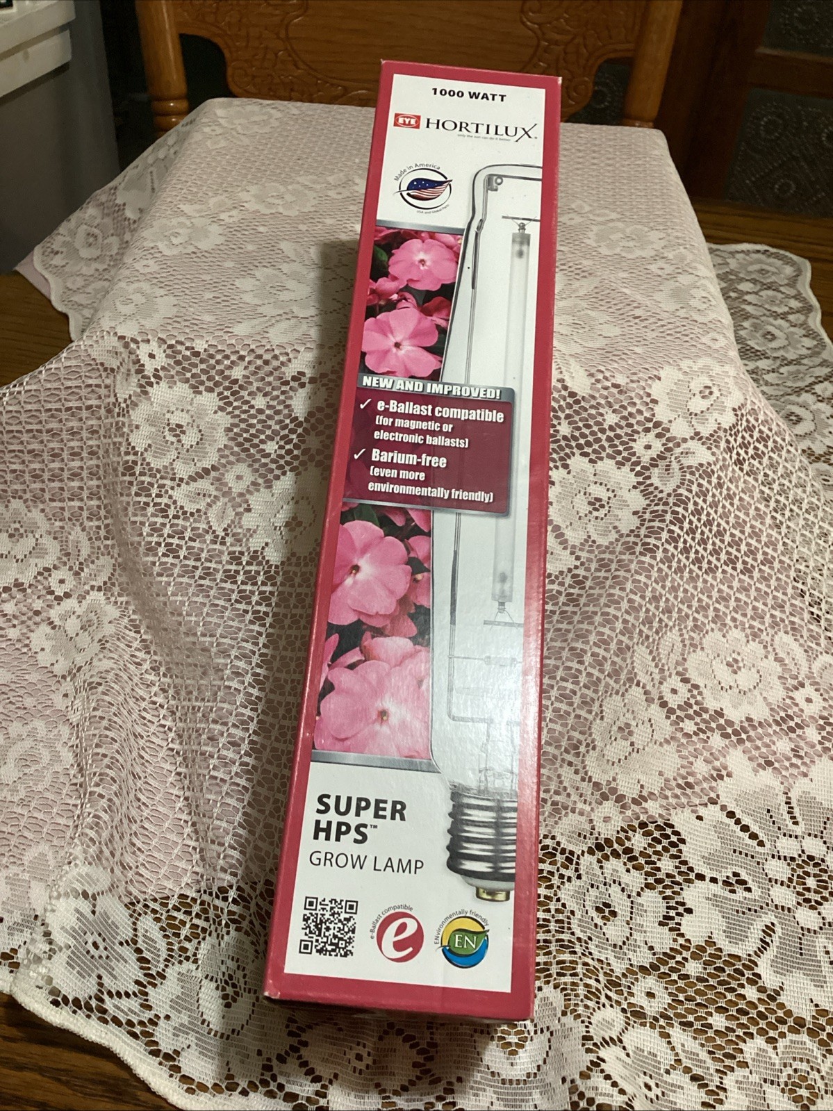 Enhanced Super HPS Grow Light Bulb Lamp - Eye Hortilux 1000W