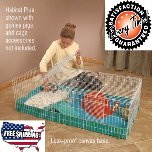 Midwest Pets Large Interactive Guinea Pig Cage Habitat Delux...