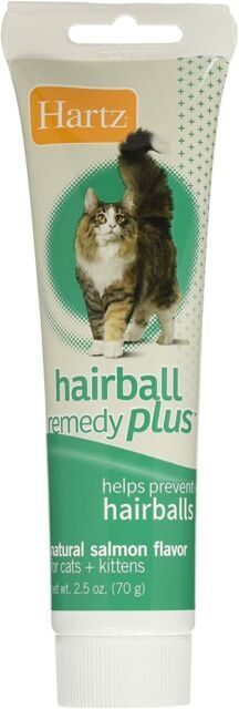 Hartz Hairball Remedy Plus Salmon Flavored Paste for Cats an...