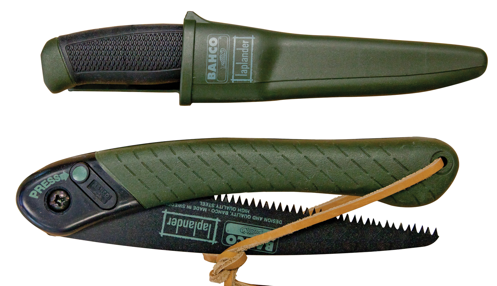 Bahco LapLander Folding Saw & Stainless Knife Set (Sweden Ma...