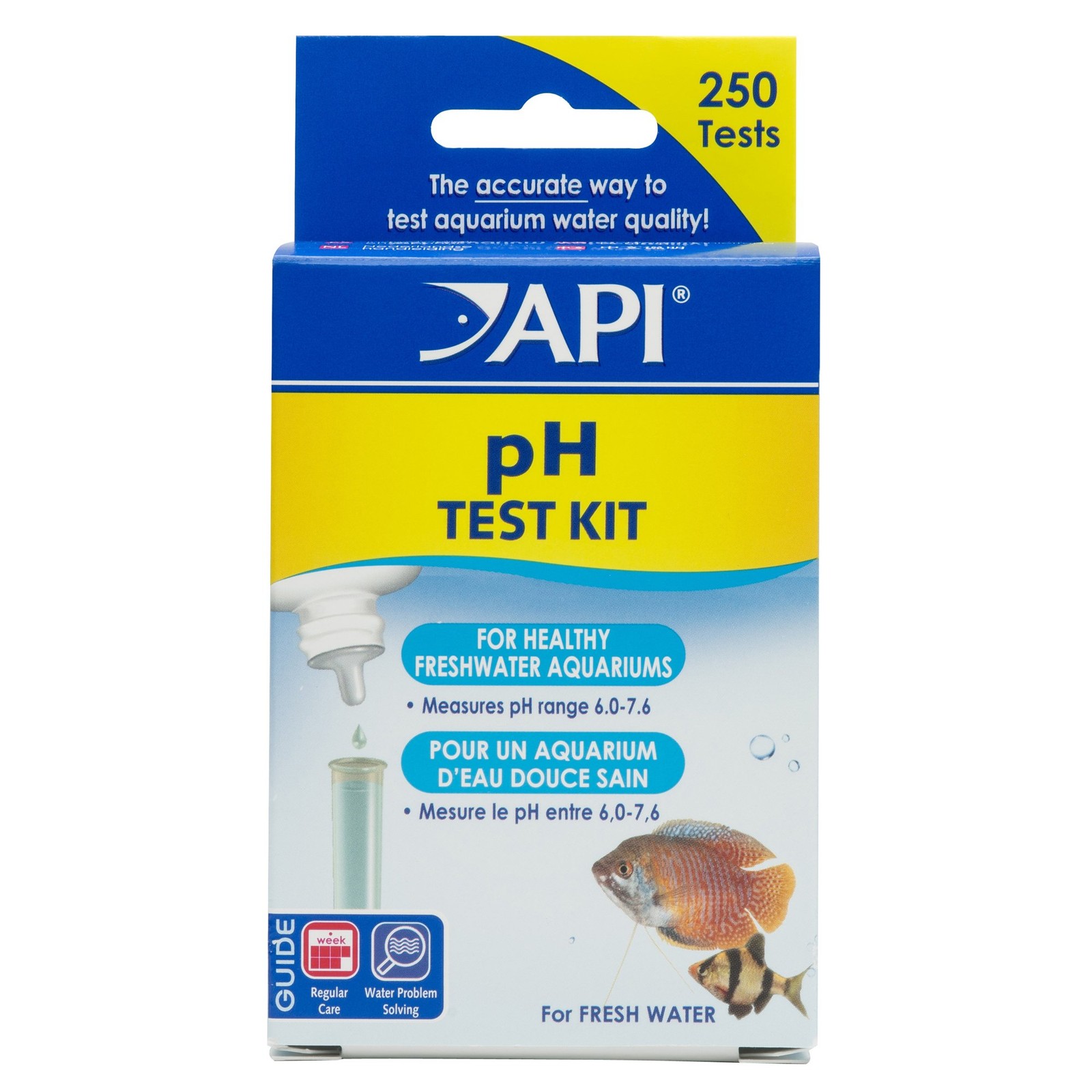 API Freshwater Aquarium pH Test Kit - Black