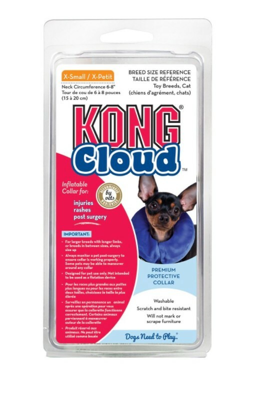 KONG Cloud E-Collar Inflatable Protective for Dogs and Cats