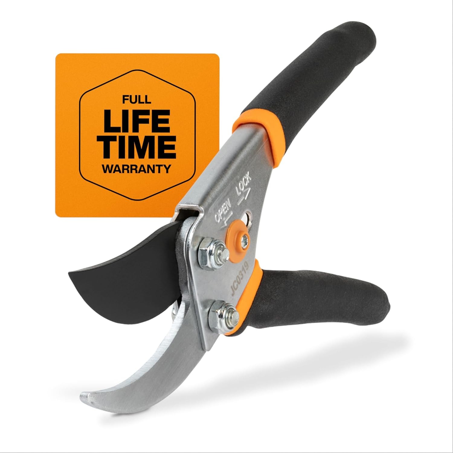 Fiskars Bypass Pruning Shears - 5/8-Inch Cut Capacity Garden...