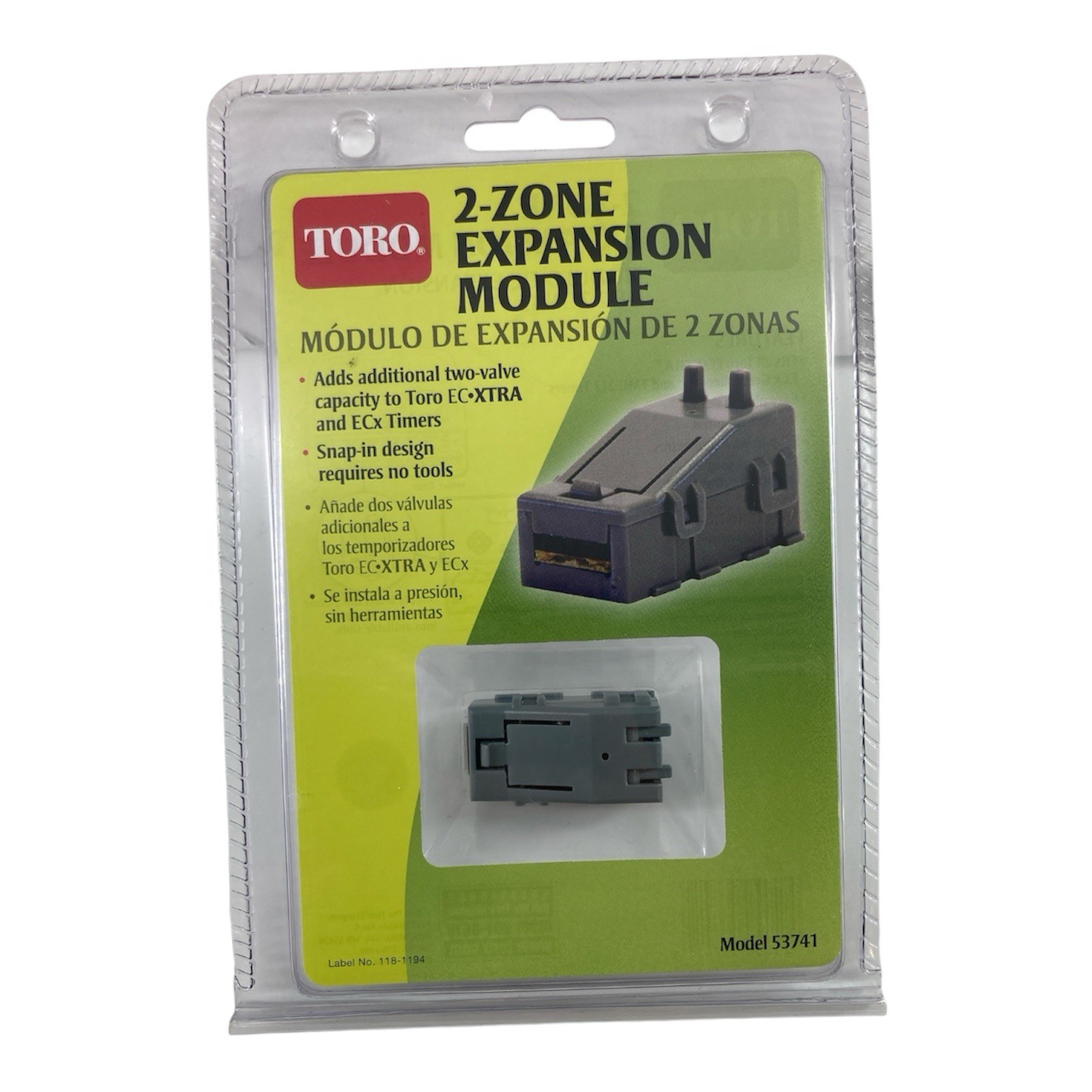 Toro ECX 2-Zone Expansion Module Timer Sprinkler Greenskeepe...