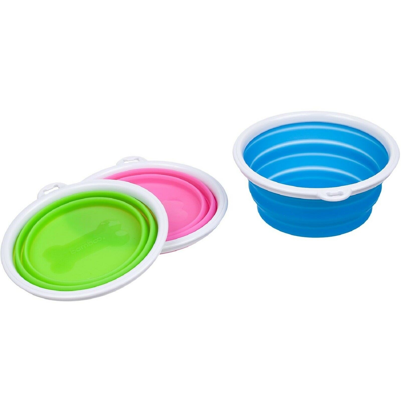 Bamboo Pet Collapsible Silicone Travel Bowl 1 Cup