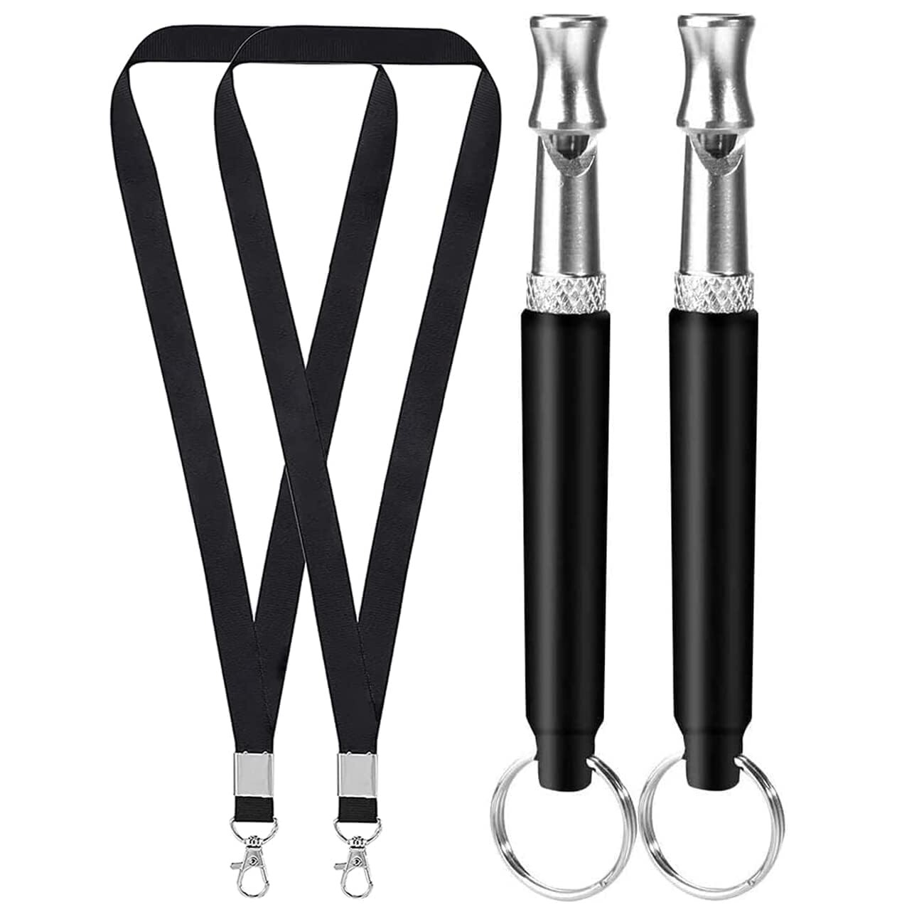 Pet Training Whistle - Ultra Sonic Sound - Black Pitch Model