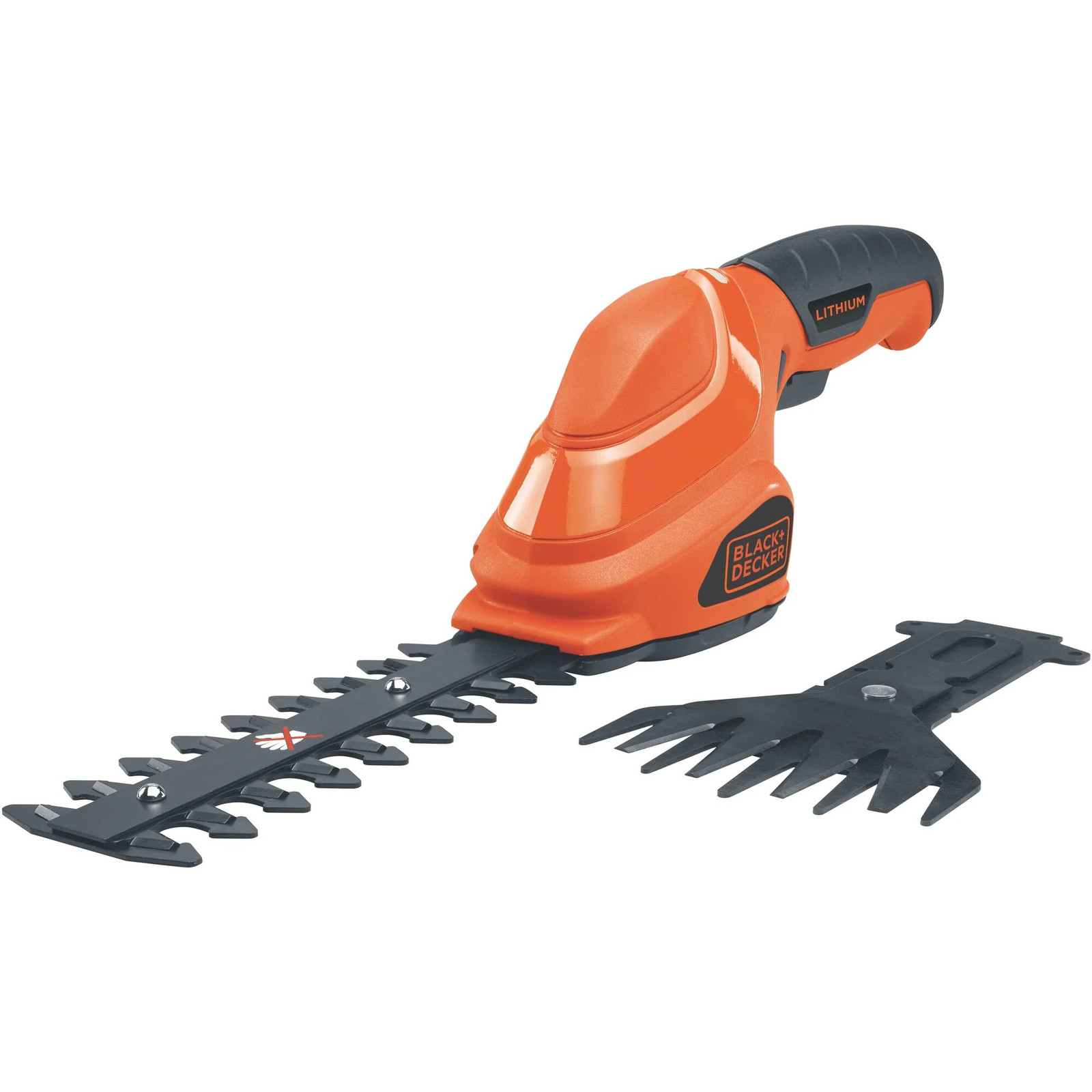 BLACK+DECKER Cordless Shrub Trimmer/Grass Shear Combo - GSL3...