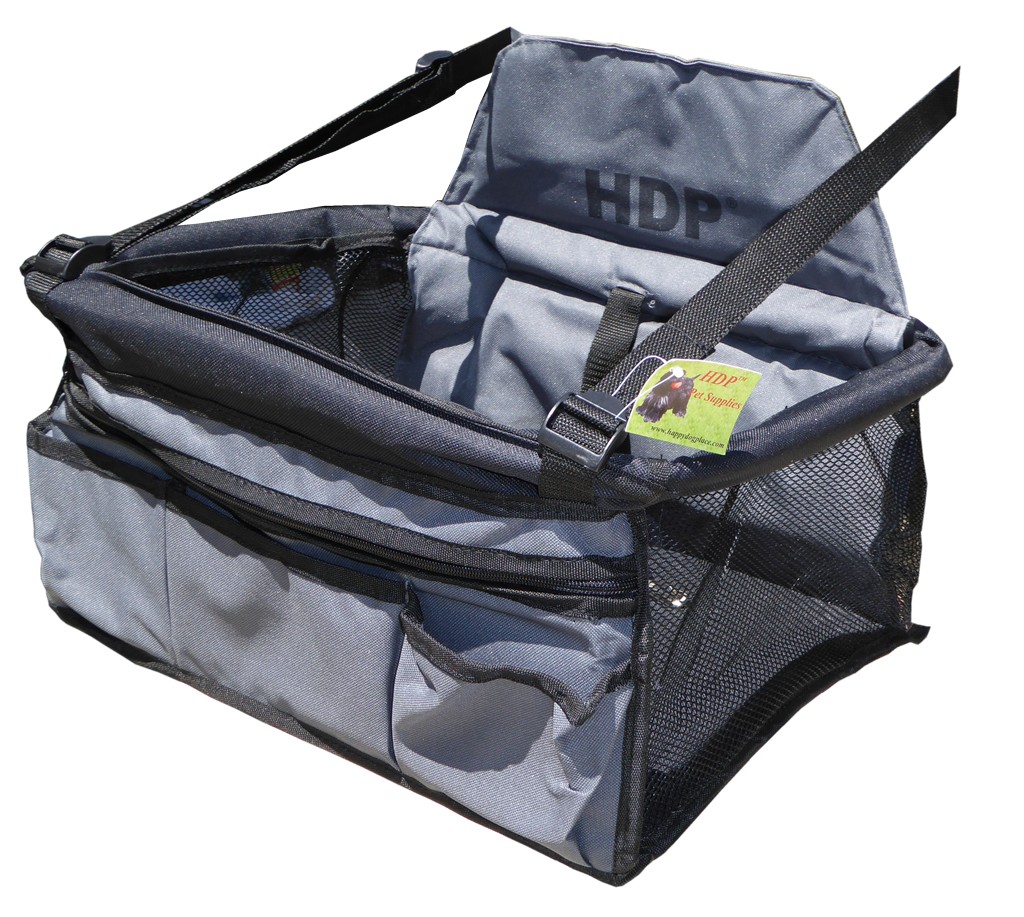 HDP Deluxe Dog Pet Travel Booster Car Seat (40 lbs)