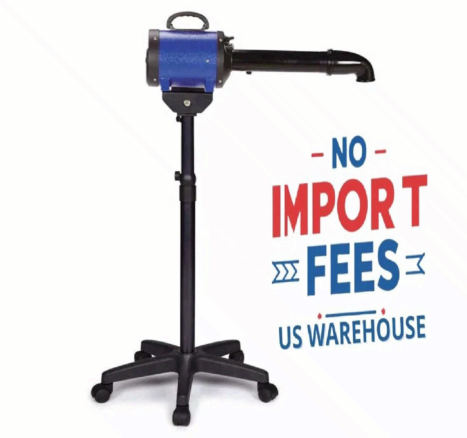 High Velocity Dog Grooming Stand Dryer - Variable Air Speed...
