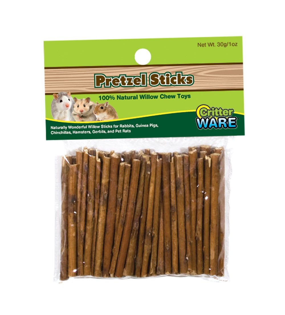 Willow Critters Pretzel Sticks Small Pet Chew Pack of 1