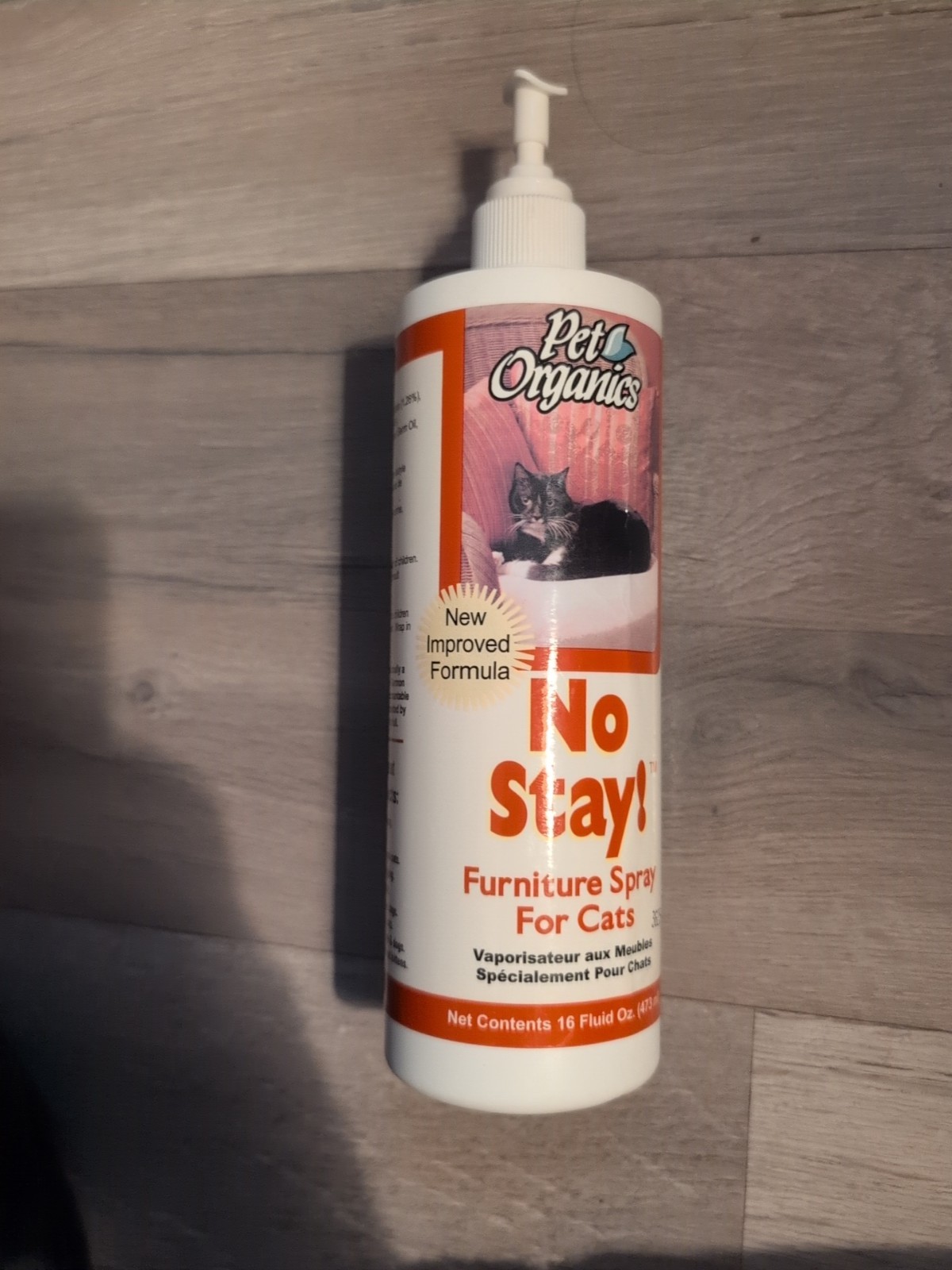 Pet Organics No Stay Furniture Spray for Cats 16oz