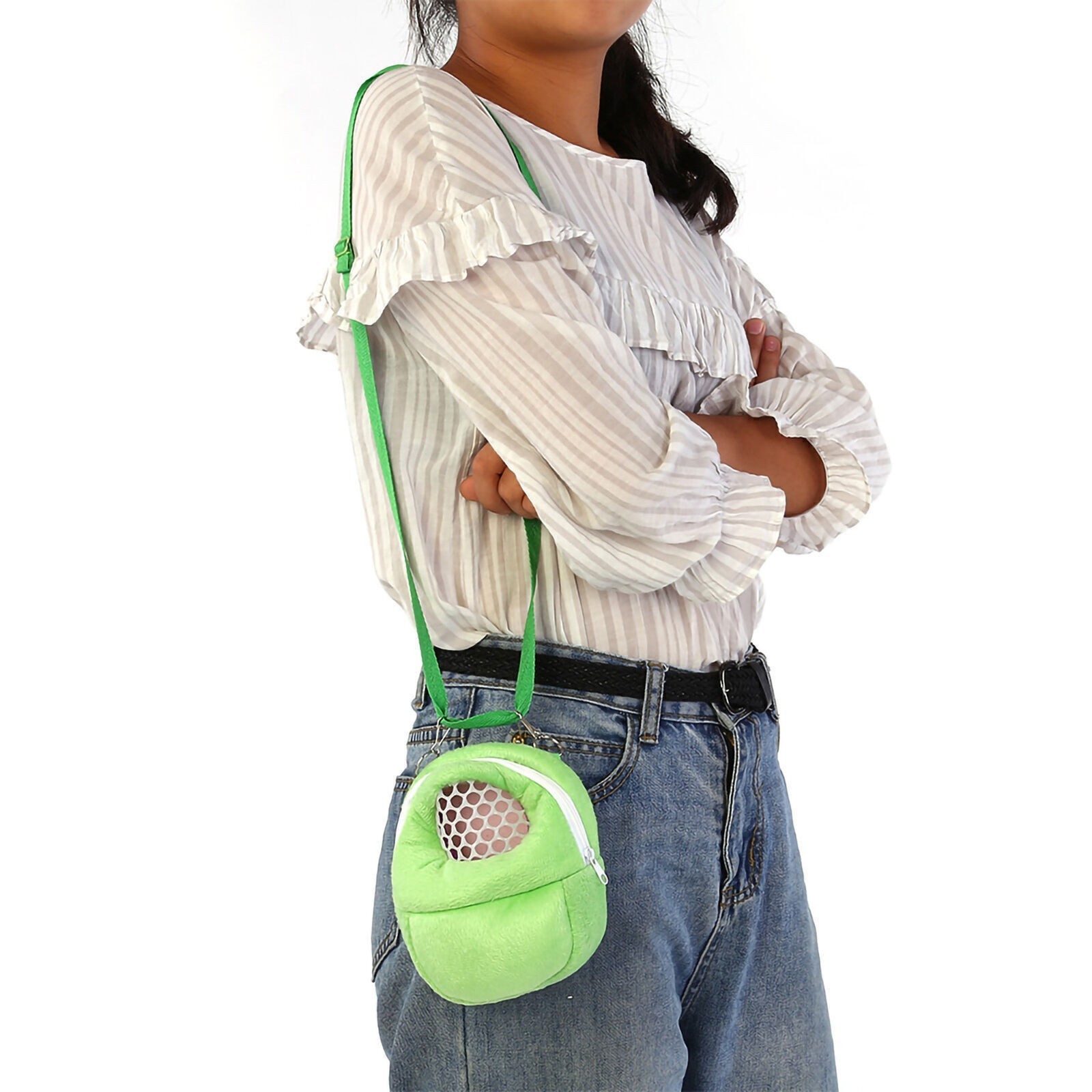 Hamster Ferret Travel Bag - Rat Carrier - Pocket Sleep Bag