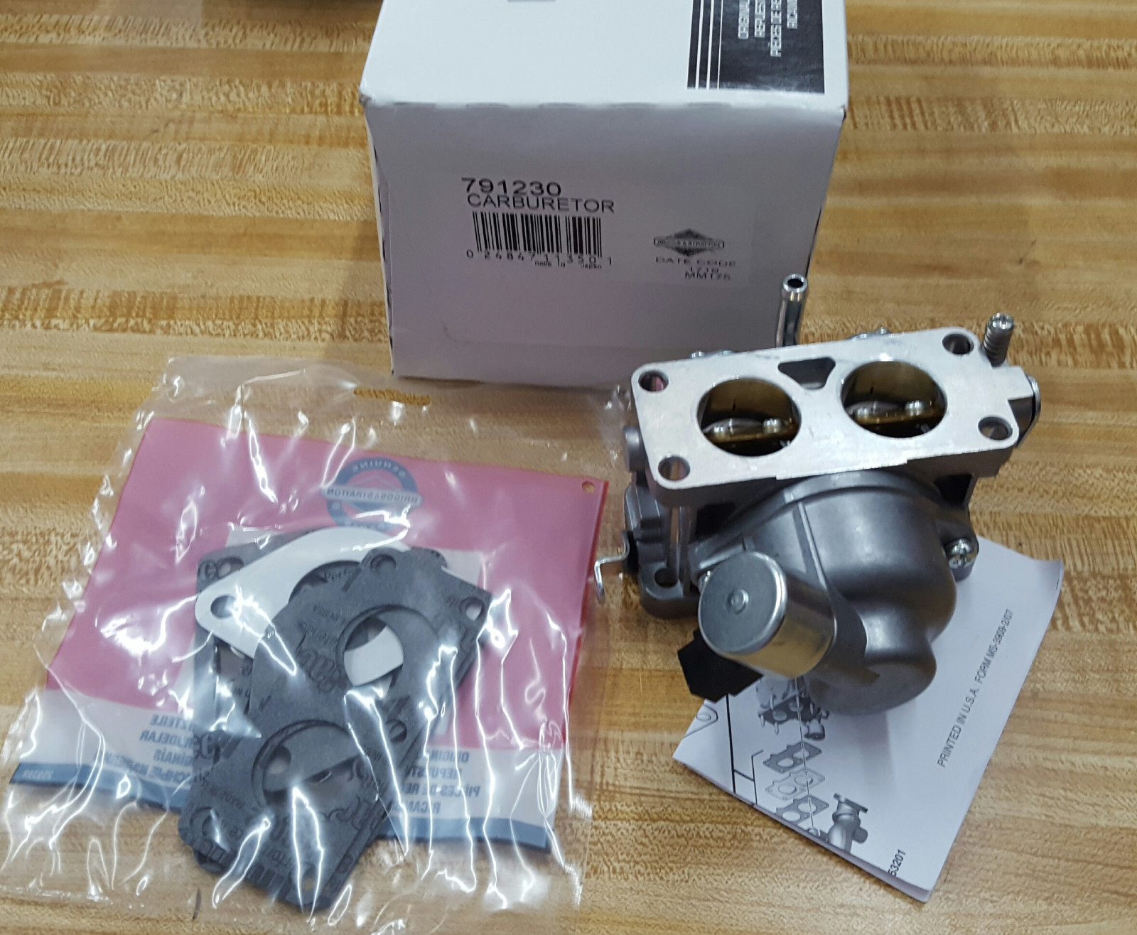 Briggs & Stratton Carburetor Parts - Models: 791230, 699709,...
