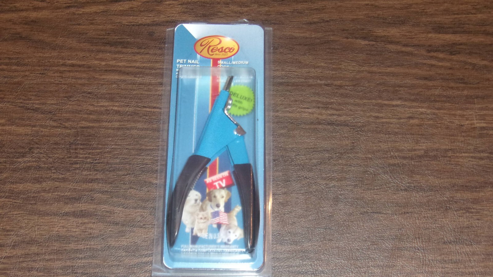 Resco Deluxe Pet Nail Clipper Trimmer - Small Medium Dogs