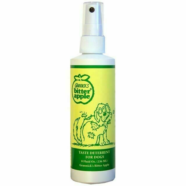 Grannick's Bitter Apple Spray for Dogs - 8 oz Non-Toxic Tast...