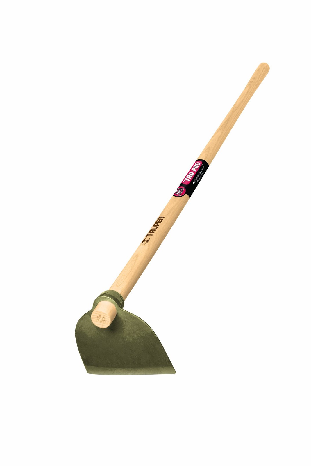 Tru Pro Forged Eye Hoe - 7-Inch Head, Ash Handle, 54-Inch Le...