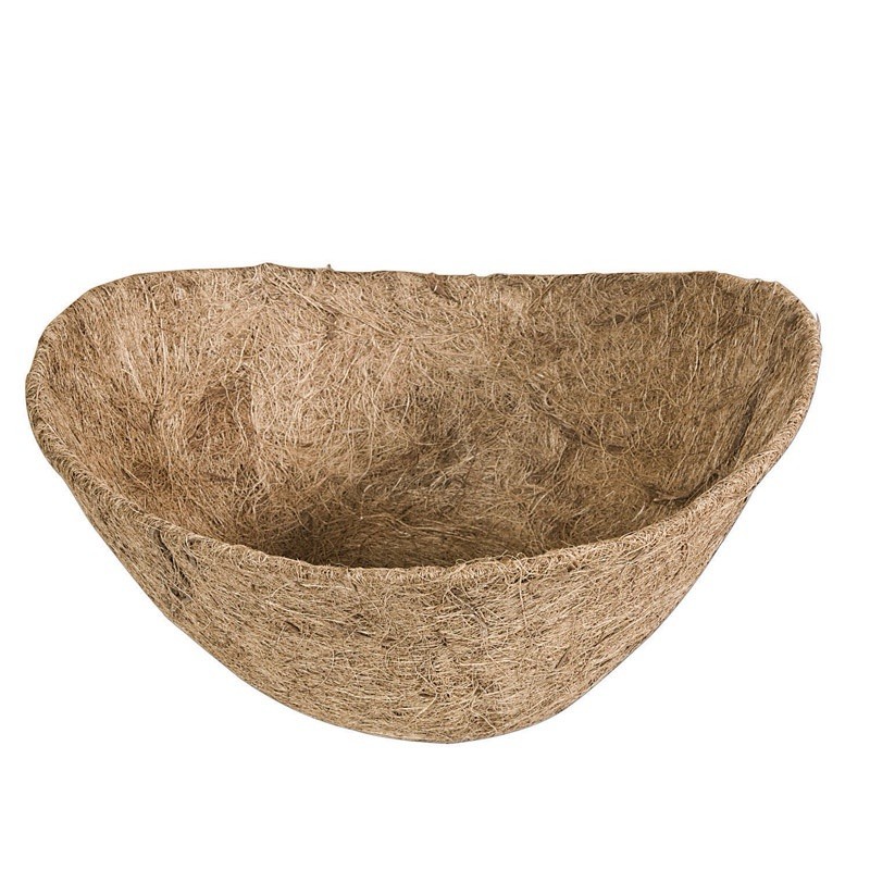 Panacea Coco Plant Liner Half-Round, 9.5" x 22" Liner - 1 Un...