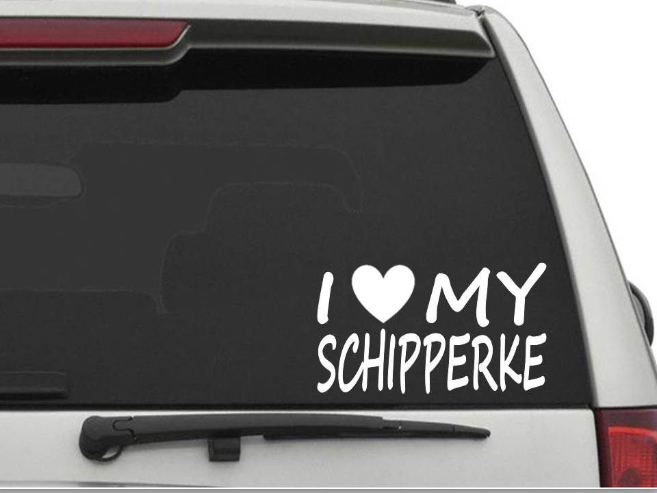 Schipperke Sticker Decal - NEW, 4" x 3", 2 oz