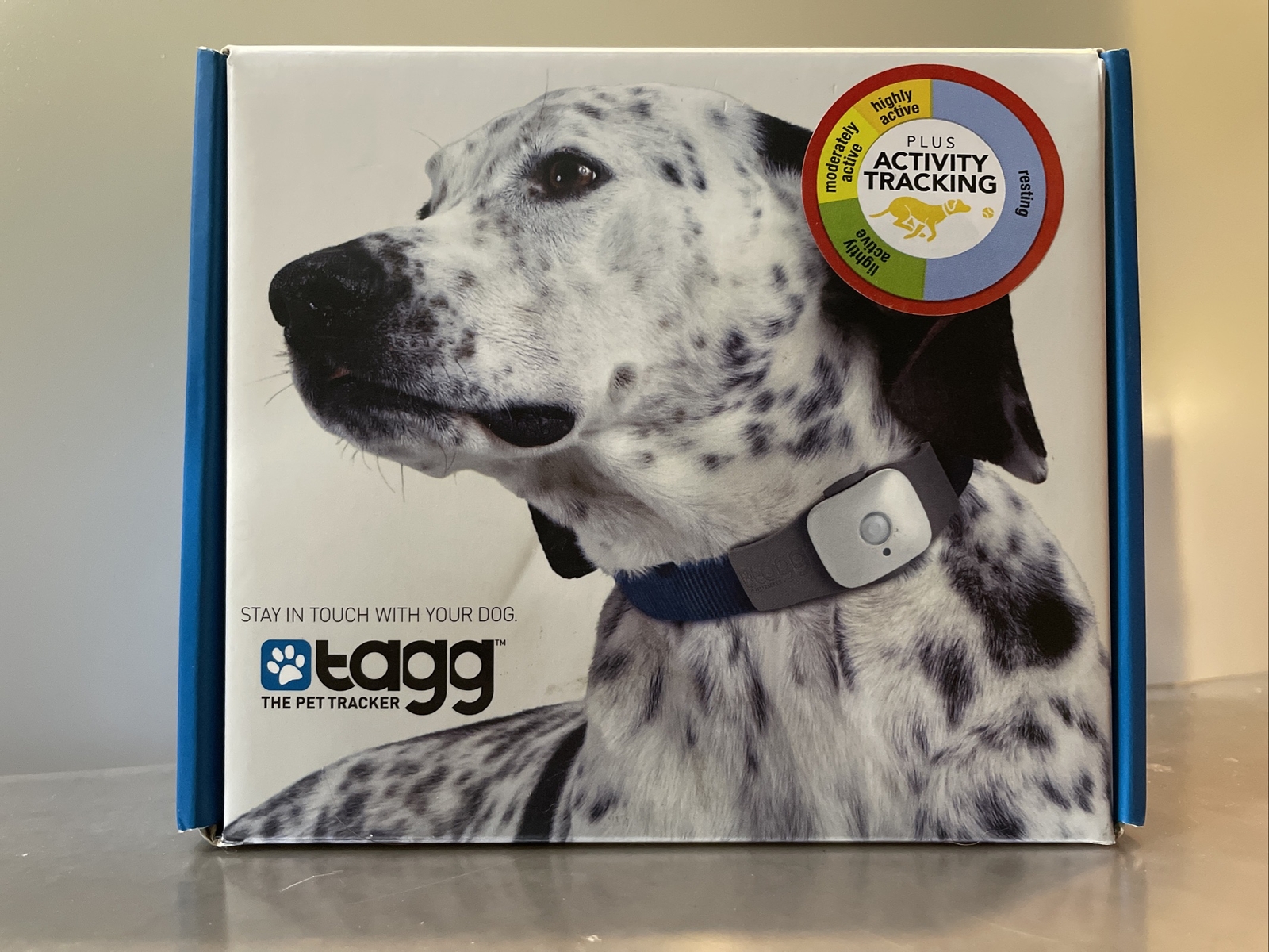 Tag GPS Pet Tracker for Dogs & Cats - White Collar Attachmen...