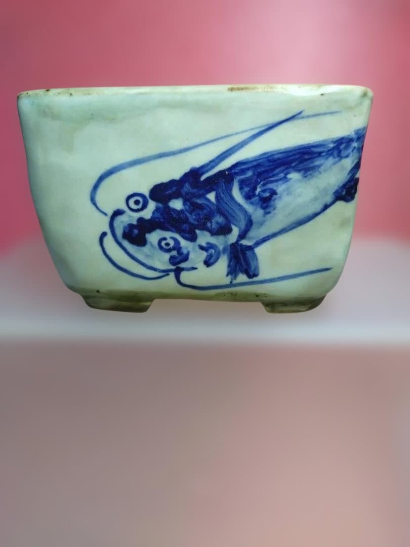 Japanese Bonsai Pot Catfish 9.5cm x 7cm x 6cm