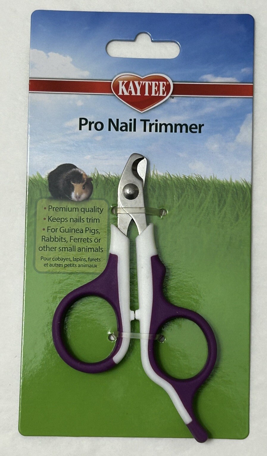 Kaytee Pro Nail Trimmer Clipper for Small Animals - Comfort...
