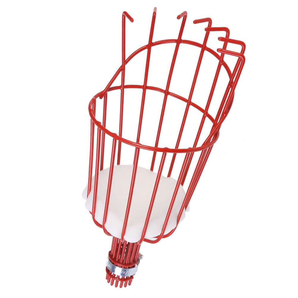 Fruit Picker Basket - Orange Apple Plum Pear Peach Broom Pol...