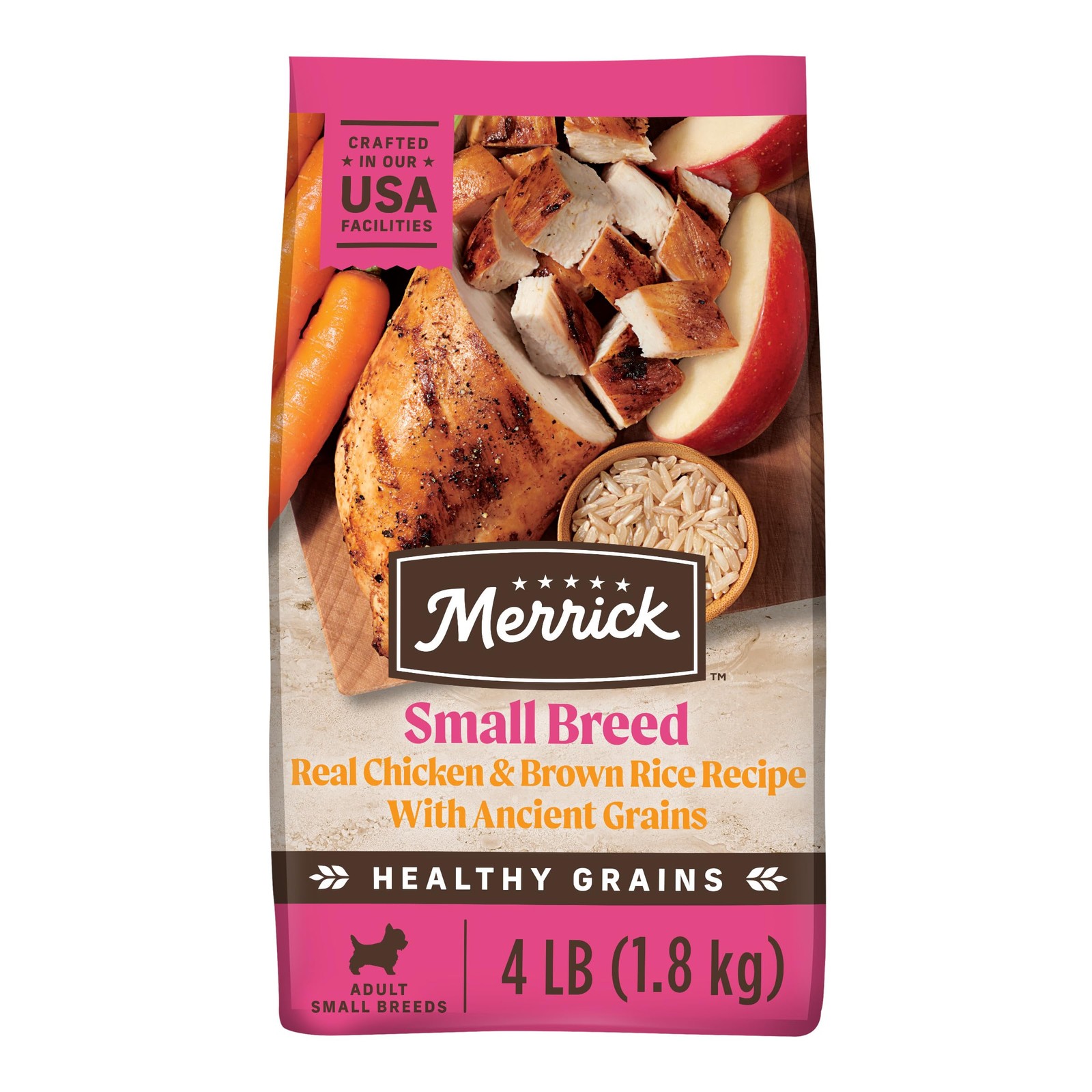 Merrick Classic Healthy Grains Dry Dog Food (4.0lb)