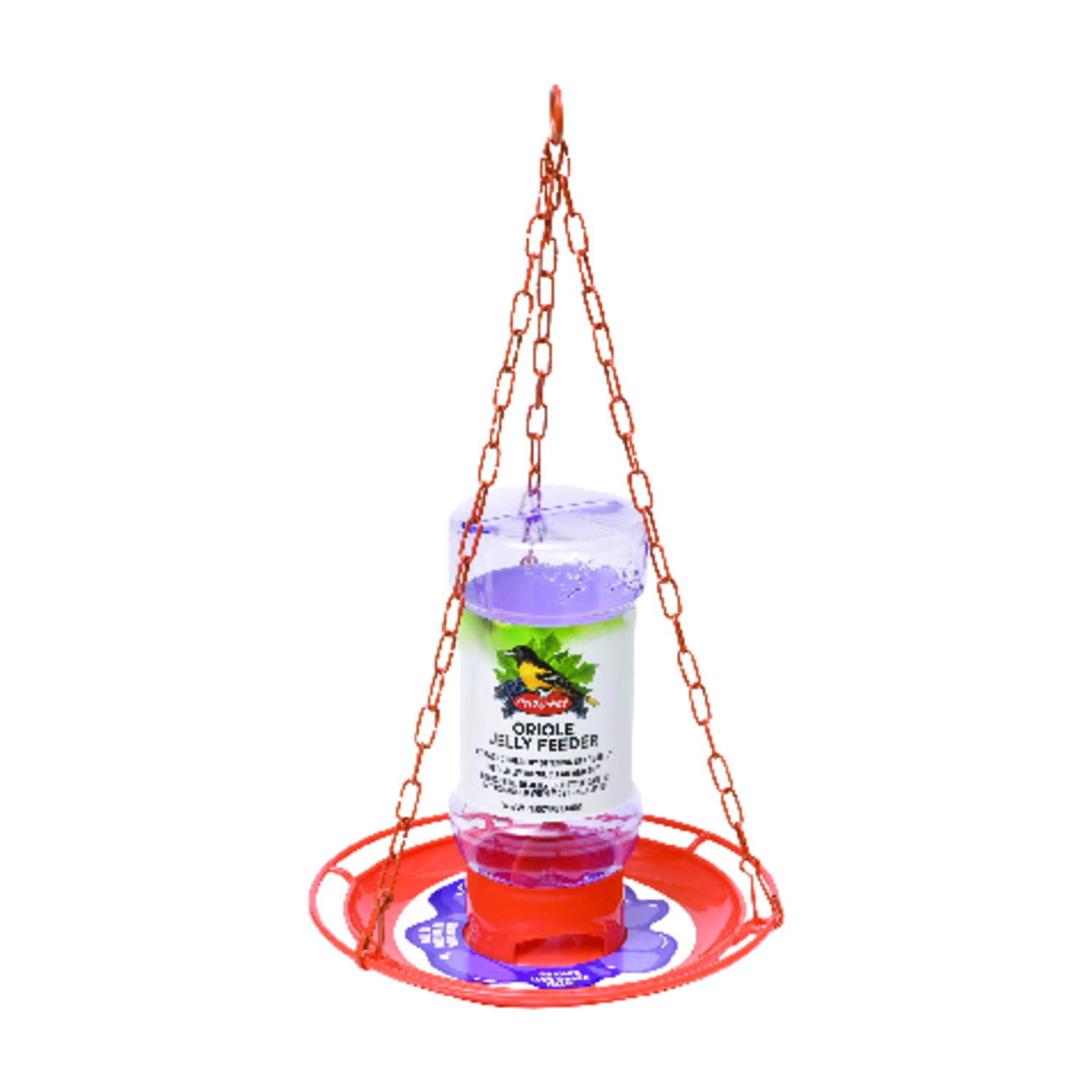 Perky-Pet Oriole 32 Oz Metal/Plastic Jelly Nectar Bird Feede...