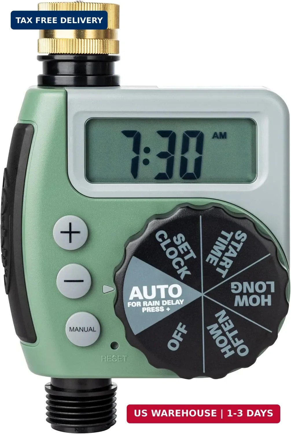 Orbit Garden Timer - Single-Dial Programmable Faucet